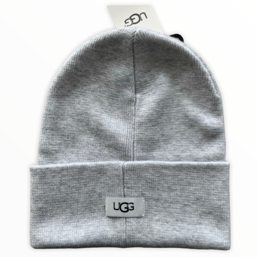 UGG Cuffed Beanie Hat - Heather Gray - Women’s One Size - New With Tags